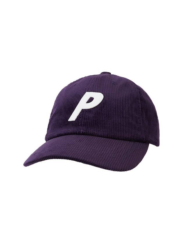 PTech Cord 6Panel Cap Purple PTech Cord 6Panel Purple - PALACE - BALAAN 1