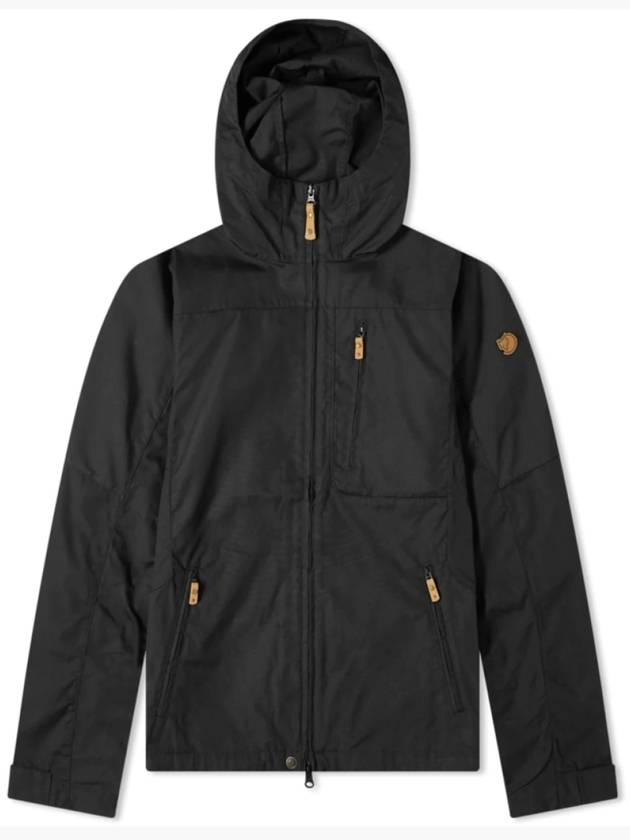 Men's Sten Zip-Up Hoodie Black - FJALL RAVEN - BALAAN 3