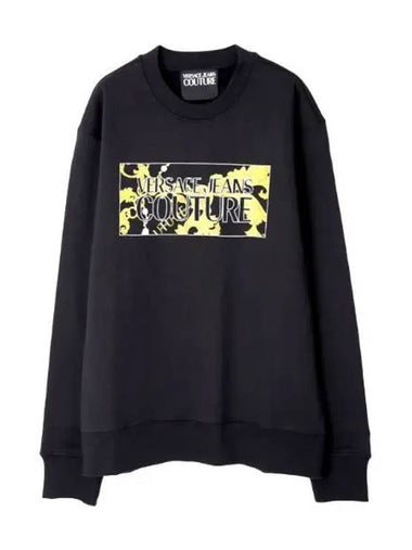 Square Pearl Logo Sweatshirt - VERSACE - BALAAN 1