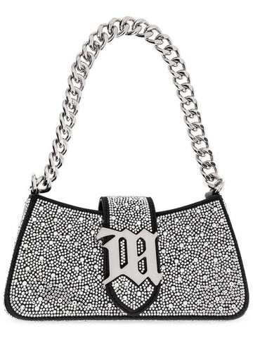 MISBHV Handbag Crystal Mini, Women's, Silver - MISBHV - BALAAN 1