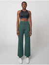 AW31PL02 Wide Legging PantsDark Green - ATHPLATFORM - BALAAN 3