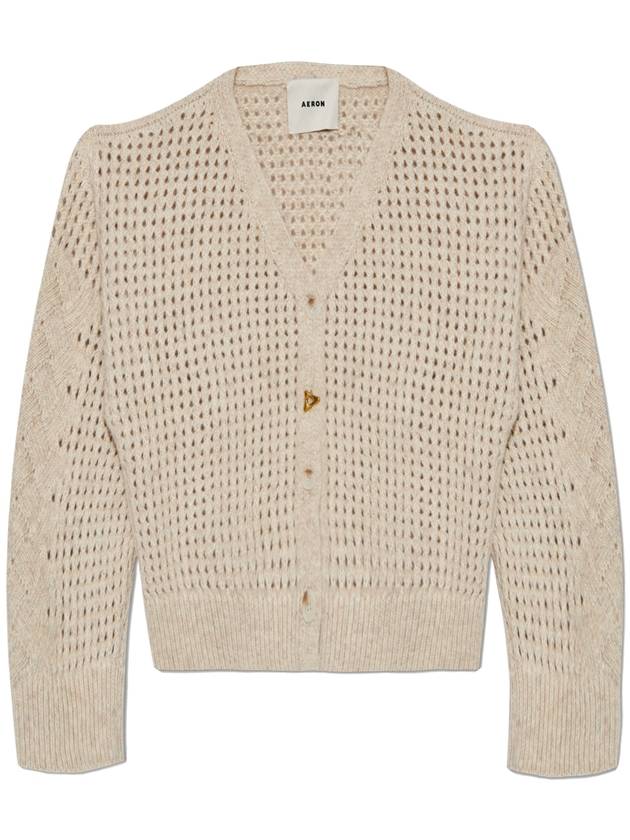 Aeron Cardigan Augustine, Women's, Beige - AERON - BALAAN 1