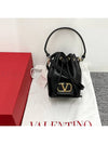 V Logo Bucket Bag Black - VALENTINO - BALAAN 3