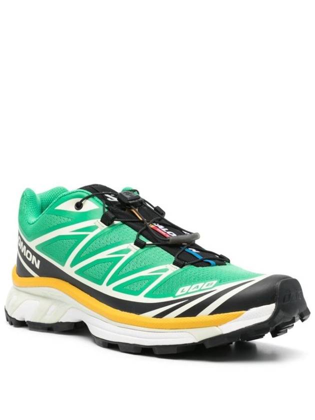 XT 6 Low Top Sneakers Bright Green - SALOMON - BALAAN 5