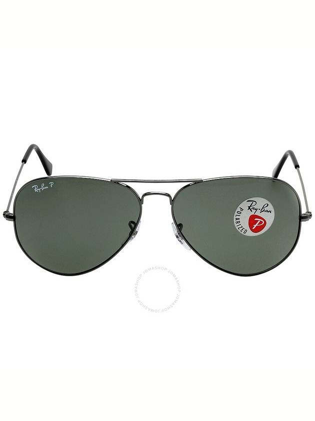 Ray Ban Aviator Classic Polarized Green Classic G-15 Unisex Sunglasses RB3025 004/58 62 - RAY-BAN - BALAAN 1