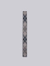 Silk Knit Tartan Jacquard Tie MNL048K Y4003 035 - THOM BROWNE - BALAAN.