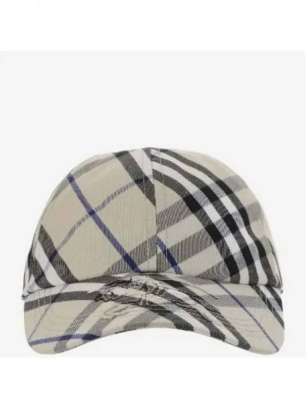 check pattern ball cap - BURBERRY - BALAAN 1