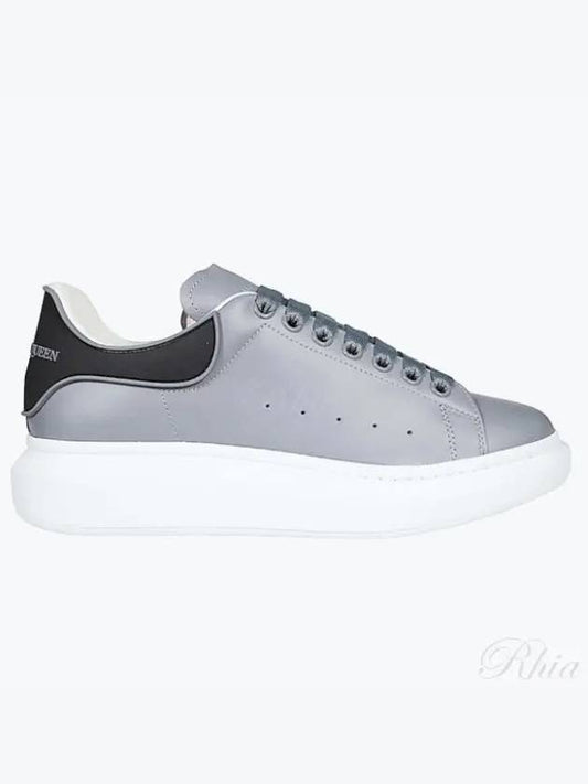 Men's Larry Oversized Low Top Sneakers Grey - ALEXANDER MCQUEEN - BALAAN 2