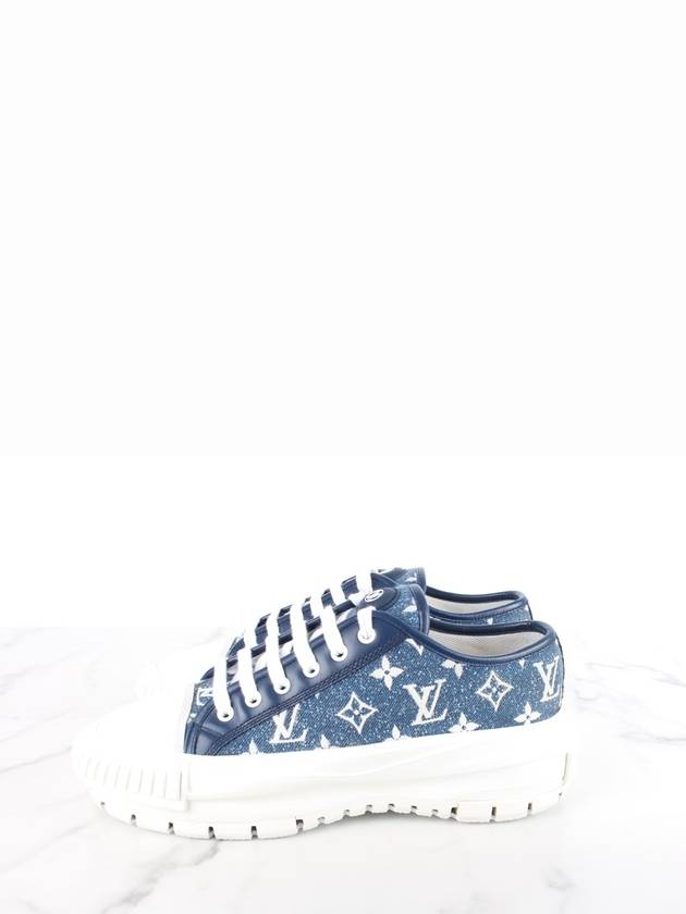 LV denim squad sneakers 42 270 - LOUIS VUITTON - BALAAN 5