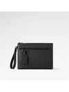 LV Aerogram Ipad Pouch Bag Black - LOUIS VUITTON - BALAAN 2