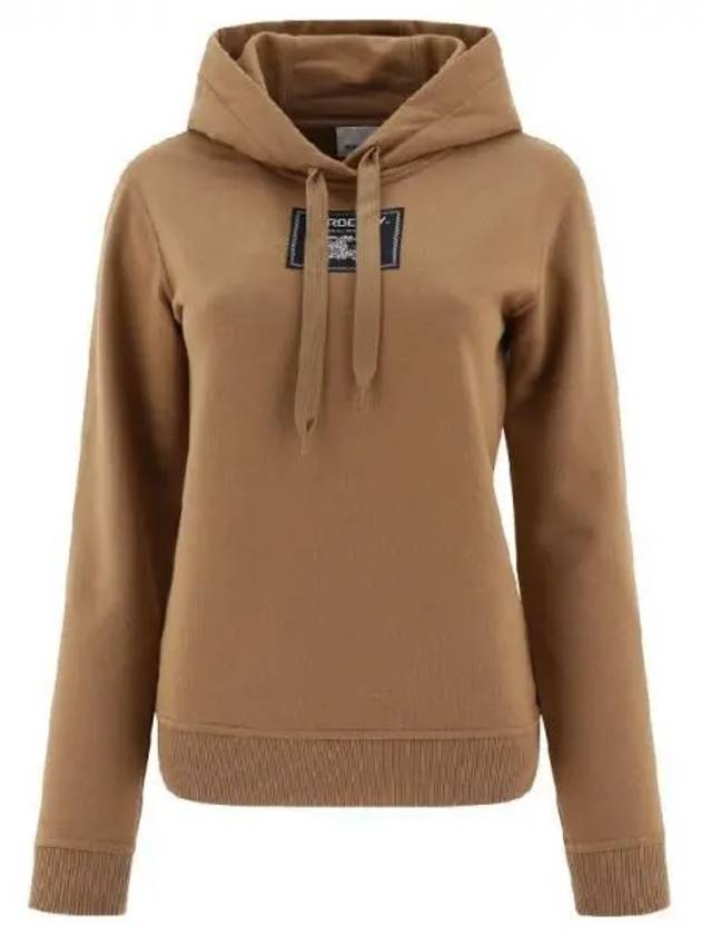 Prorsum label cotton hoodie - BURBERRY - BALAAN 1