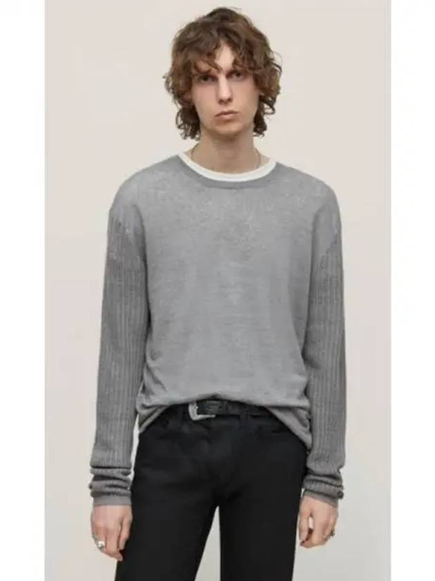 Moore Sweater Y3052Y2 037 Gray 270890 - JOHN VARVATOS - BALAAN 1