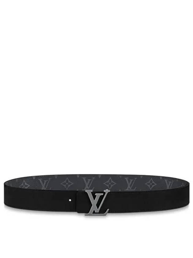 LV Initiales Reversible Monogram Leather Belt Black - LOUIS VUITTON - BALAAN 5