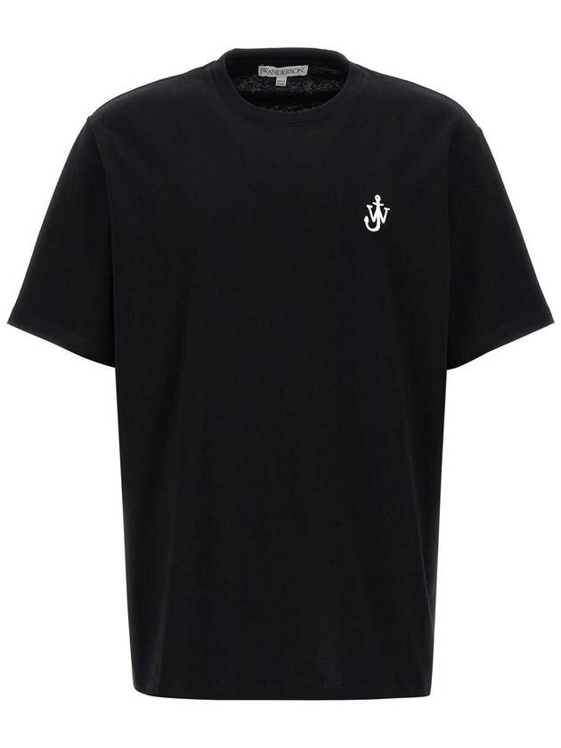 JW Anderson 'Anchor Embroidery' T-Shirt - JW ANDERSON - BALAAN 1