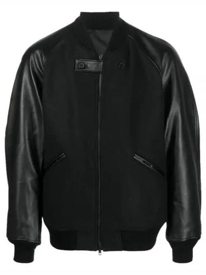 Classic Varsity Bomber Jacket Black - Y-3 - BALAAN 2