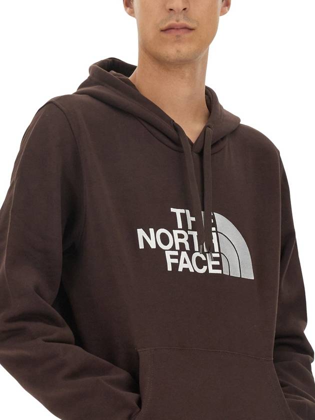 Hooded Sweatshirt NF00AHJY I0I1 BROWN - THE NORTH FACE - BALAAN 5