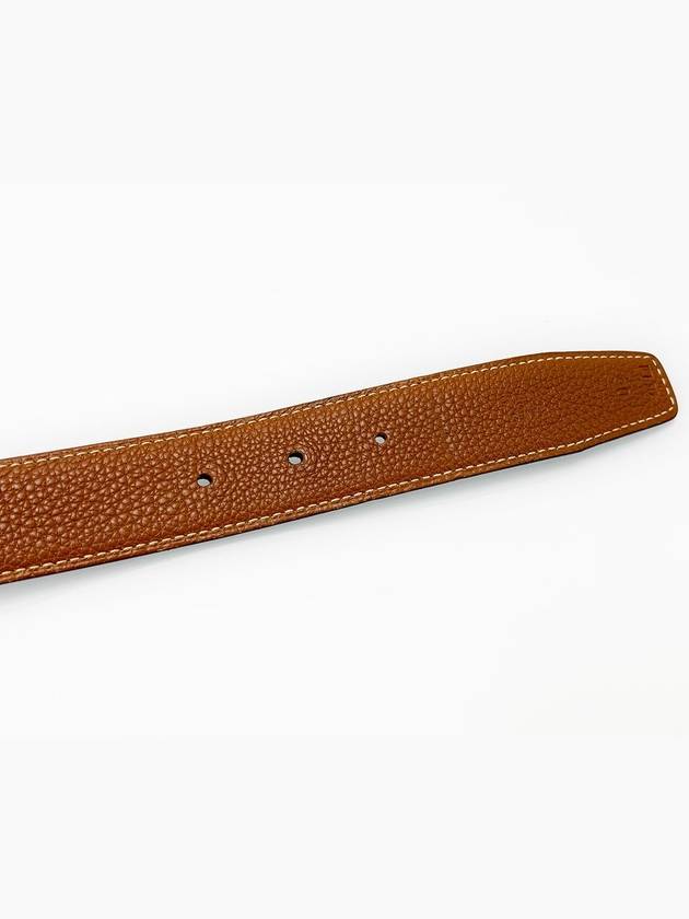 Brown Constance H Belt Courchevel 4VHET43910 - HERMES - BALAAN 7