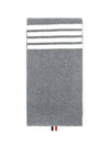 Striped Cashmere Muffler Grey - THOM BROWNE - BALAAN 2