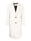 structured wool single coat offwhite - AMI - BALAAN 1