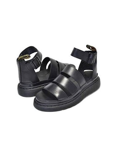 Clarissa 2 Strap Sandals Black - DR. MARTENS - BALAAN 1