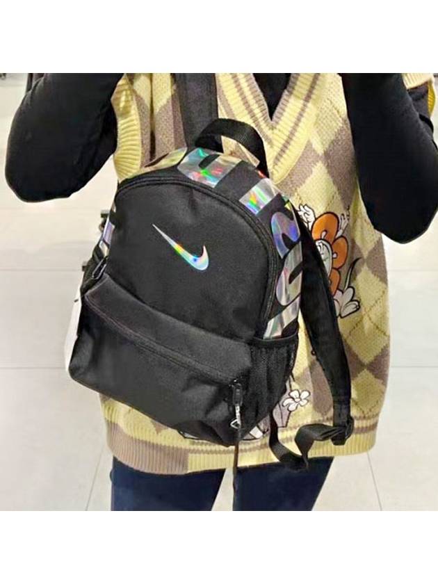 Laser Logo Small Backpack Black - NIKE - BALAAN.