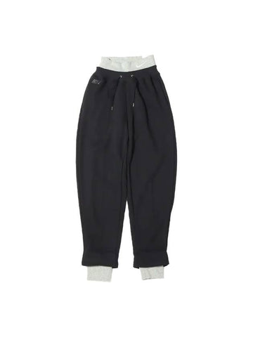 Sportswear Icon Clash Easy Fleece Track Pants Black - NIKE - BALAAN 1