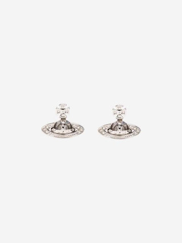 Pina Bas Relief Earrings Silver - VIVIENNE WESTWOOD - BALAAN 1