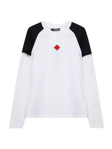 Women's Sianna Long Sleeve T-Shirt White - J.LINDEBERG - BALAAN 1