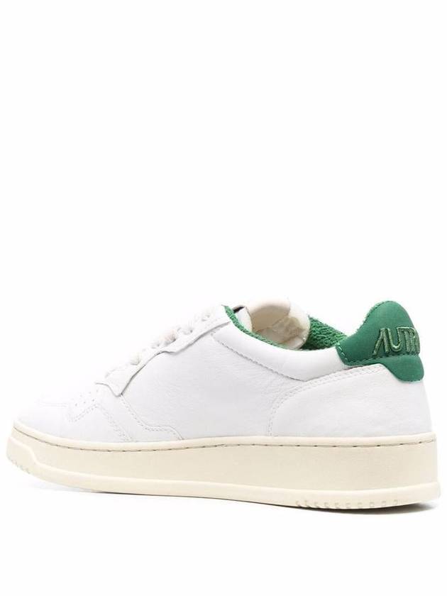 Medalist Green Tab Low Top Sneakers White - AUTRY - BALAAN 5