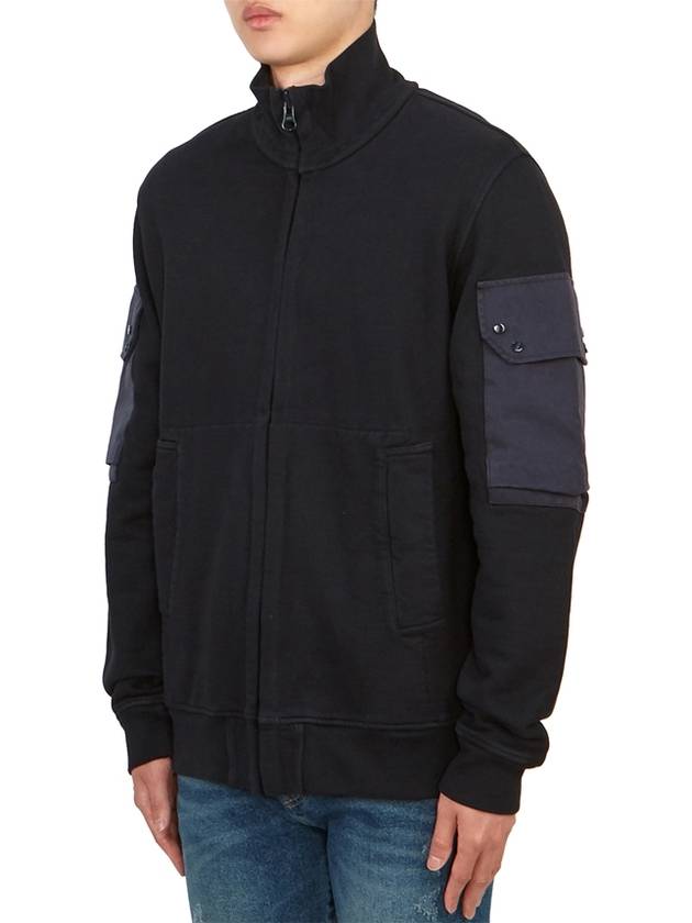 Felpa Aperta Zip-up Jacket Navy - TEN C - BALAAN 4