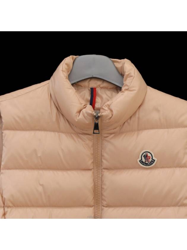 Daejeon Used Luxury Goods E20934830405 Gani padded vest pink beige size 2 - MONCLER - BALAAN 3