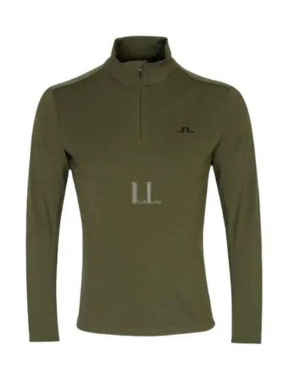 Men's Frank Pro Pack Mid Layer Knit Top Green - J.LINDEBERG - BALAAN 2