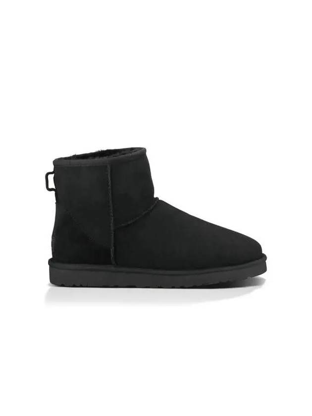 for men overlock stitch suede mini boots classic black 270559 - UGG - BALAAN 1