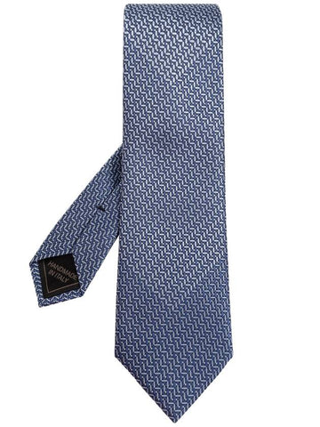 Brioni Silk Tie, Men's, Blue - BRIONI - BALAAN 1