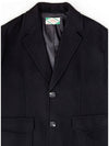 Men's Wool Jacket Black I1WJ02BK - IOEDLE - BALAAN 4