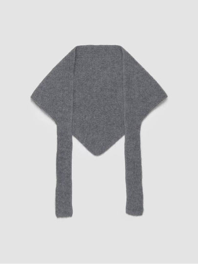 The Gros Grain Muffler Dark Grey - JACQUEMUS - BALAAN 2