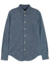 Long Sleeve Shirt Blue - POLO RALPH LAUREN - BALAAN 4