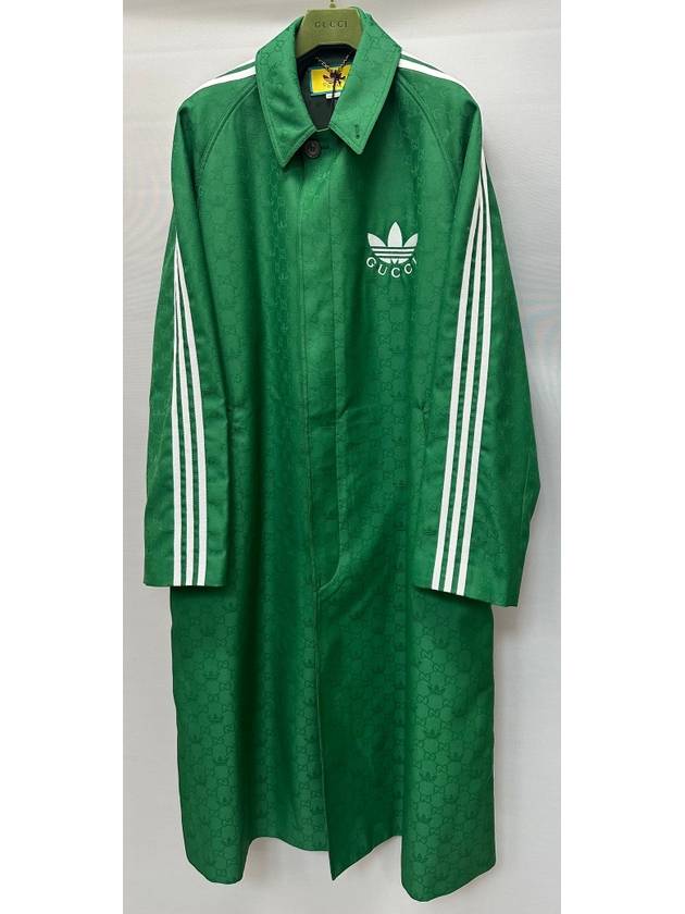 x Adidas GG Trefoil Jacquard Coat 54 - GUCCI - BALAAN 3