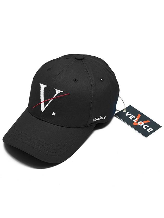 DG Hard Fit Ball Cap Black - VVELOCE - BALAAN 1