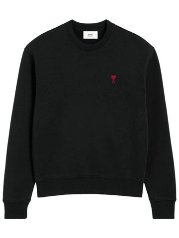 De Coeur Sweatshirt Black - AMI - BALAAN 1