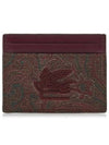 Tesuto Paisley Card Wallet Brown - ETRO - BALAAN 2