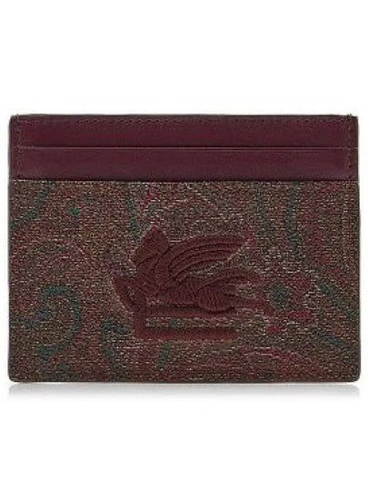 Tesuto Paisley Card Wallet Brown - ETRO - BALAAN 2