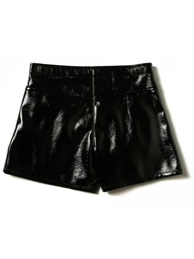 Kids Fake Leather Shorts MS027808 110 - MSGM - BALAAN 3