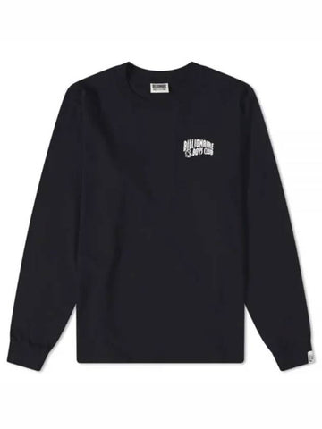 BC007 BLACK small arch logo long sleeve tshirt - BILLIONAIRE BOYS CLUB - BALAAN 1