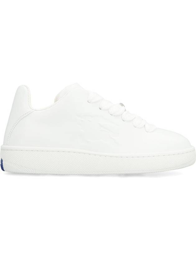 Burberry Box Leather Low-Top Sneakers - BURBERRY - BALAAN 2