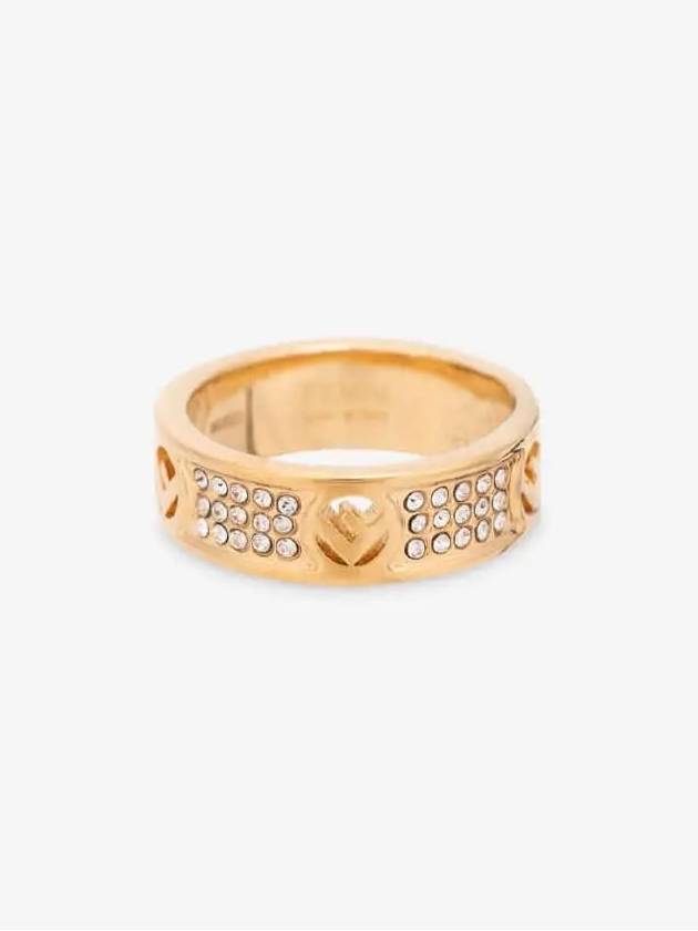 F is crystal ring gold - FENDI - 3