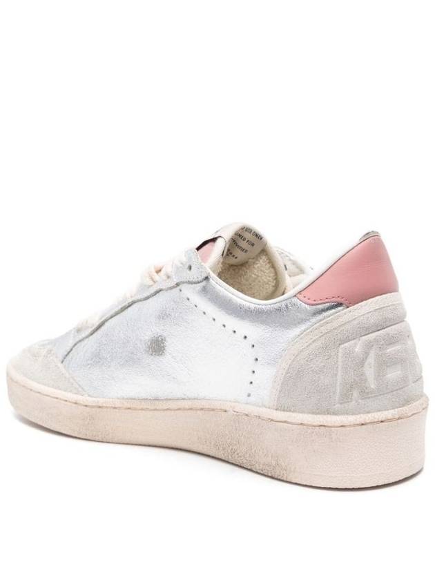 Ball Star Low Top Sneakers Silver - GOLDEN GOOSE - BALAAN 4