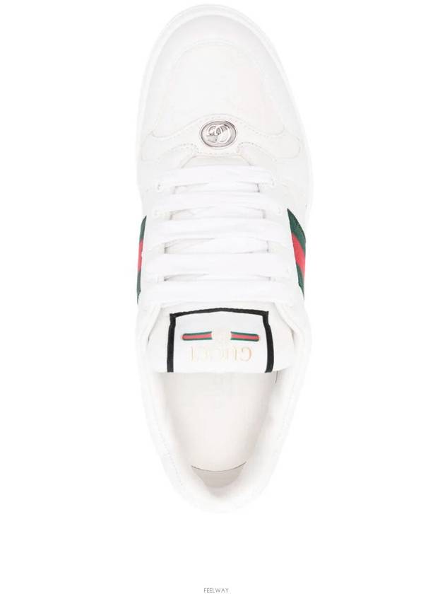 Screener Low Top Sneakers White - GUCCI - BALAAN 4