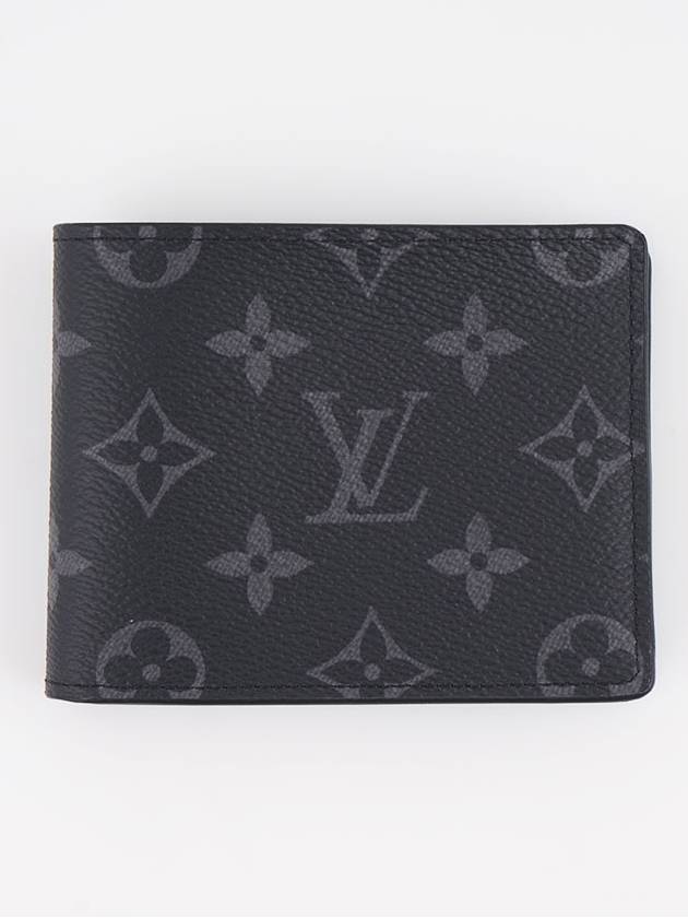 Slender Monogram Eclipse Half Wallet Black - LOUIS VUITTON - BALAAN 4