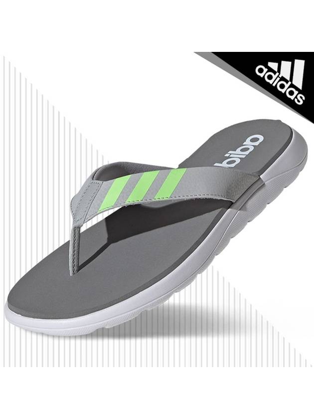 Comfort Flip Flops Grey - ADIDAS - BALAAN 1